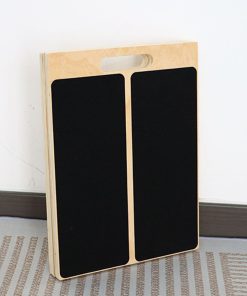 Adjustable Slant Board Calf Stretcher Incline Board Nonslip Sturdy Wood Foldable Balance Training Calf Stretching Squat Wedge